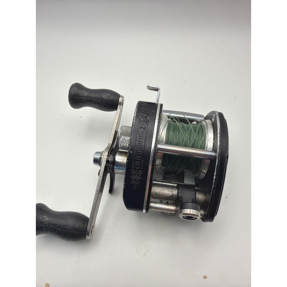 Shimano Bantam 10 SG Baitcasting Fishing Reel Vintage Black Silver Japan Made